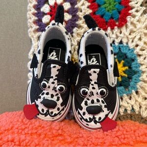 Toddler Dalmatian Vans Size 5